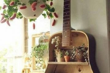 guitare upcycling